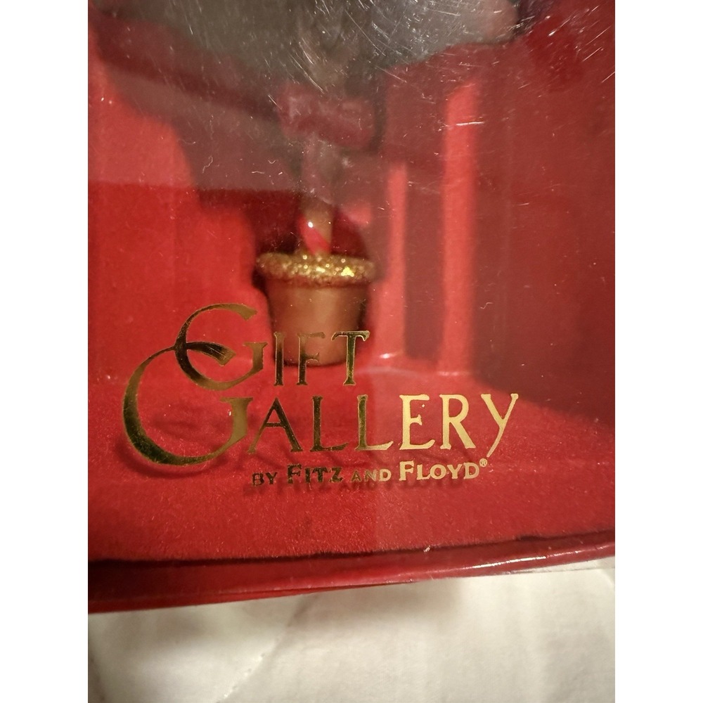 Fitz And Floyd Christmas Ornament Nutcracker Christmas Tree Bell - Picture 3 of 5